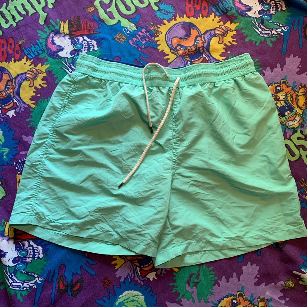 Polo swim trunks